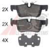 BMW 34216859917 Brake Pad Set, disc brake